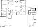 A top down visual of the floor plan of the home, spanning two floors and an attic at 1520 Camden Cove Dr, Cumming, GA 30040