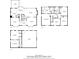Detailed floor plan showcasing the layout of this beautiful home with multiple bedrooms and living spaces at 2018 Sugar Maple Ln, Woodstock, GA 30189