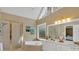 Bright bathroom showcases a double vanity, garden tub, and separate shower at 2018 Sugar Maple Ln, Woodstock, GA 30189