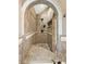 Elegant walk in shower showcasing detailed tile work at 3851 Westwick Nw Way, Kennesaw, GA 30152