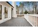 Exterior view of the home's deck with access to the backyard at 4554 Alaspair Ln, Acworth, GA 30101