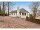 The home's backyard has mature trees and is fenced at 4554 Alaspair Ln, Acworth, GA 30101