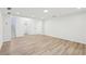 Hardwood floor living room with a stairway leading to another floor at 4554 Alaspair Ln, Acworth, GA 30101