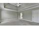 A bedroom featuring carpet and a trey ceiling at 3426 Olivia Grace Way, Dacula, GA 30019