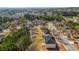 An aerial view showing a neighborhood with well-manicured lawns, mature trees and charming single-Gathering homes at 4970 Wewatta Sw St, Atlanta, GA 30331