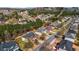 Neighborhood aerial view showcasing various houses, mature trees, and well-maintained streets at 4970 Wewatta Sw St, Atlanta, GA 30331