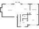 Main level floor plan with living room, kitchen, and dining area at 1484 Highland Bluff Ct, Suwanee, GA 30024