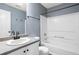 Clean, functional bathroom featuring a shower-tub combo, and sink at 1979 Resting Creek Dr, Decatur, GA 30035