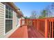 An outdoor deck perfect for entertaining on a beautiful sunny day at 4740 Union Hill Rd, Canton, GA 30115