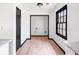 Open dining area with modern design and natural light at 1463 Rockmoor Ct, Stone Mountain, GA 30088
