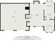 Main level floor plan of the house featuring kitchen, living spaces, garage and dining at 321 Oak Landing Cir, Douglasville, GA 30134