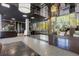 View of the building lobby featuring sleek flooring, a display case, and a view of the exterior at 215 Piedmont Ne Ave # 2205, Atlanta, GA 30308