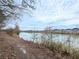 Waterfront views of the pond and walking trail available in the community at 2714 Mourning Dove Drive (Lot 33), Grayson, GA 30017