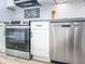 Updated kitchen featuring stainless steel appliances and white cabinets at 1238 Westboro Sw Dr, Atlanta, GA 30310