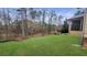 Green backyard and woods, providing a beautiful and private outdoor space at 2897 Austin Common Dr, Dacula, GA 30019