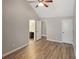 Spacious bedroom featuring luxury vinyl plank flooring, and lots of natural light at 2897 Austin Common Dr, Dacula, GA 30019