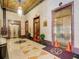 Elegant lobby featuring marble floors, brass elevators, and decorative lighting, showcasing the building's historic charm at 32 Peachtree Nw St # 705, Atlanta, GA 30303