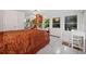 Bedroom with queen bed, a spiral staircase, tile floor, and lots of natural light at 3278 Winter Wood Ct, Marietta, GA 30062