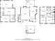 Detailed floor plan showcasing multiple floors, including a kitchen, bedrooms, living room, office, foyer, bathrooms, and breakfast nook at 3278 Winter Wood Ct, Marietta, GA 30062