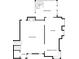 Detailed floor plan showcasing the layout of the third floor, including a kitchen, living room, dining room, foyer, and breakfast nook at 3278 Winter Wood Ct, Marietta, GA 30062