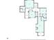 Second floor plan featuring five bedrooms with walk-in closets and ensuite baths at 2770 Wooded Hills Walk, Marietta, GA 30062