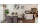 Cozy dining area adjacent to the kitchen featuring modern decor at 294 Broder Farms Dr, Stockbridge, GA 30281