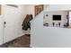 Welcoming foyer with wood floors and a coat rack for added convenience at 294 Broder Farms Dr, Stockbridge, GA 30281