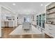 Dining area with built-in storage and sliding glass doors to a patio at 11 Collier Nw Ln, Atlanta, GA 30305