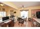 Bright, open-concept kitchen with a breakfast table, plenty of counter space, and modern fixtures at 303 Dexter Dr, Woodstock, GA 30188