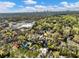 Scenic aerial view of a neighborhood with lush trees and greenery at 46 W Belle Isle Rd, Atlanta, GA 30342