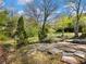 Backyard featuring stone walkway at 46 W Belle Isle Rd, Atlanta, GA 30342
