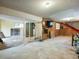 Large basement with open layout, offering ample storage and customization options at 46 W Belle Isle Rd, Atlanta, GA 30342