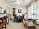 Bright dining room area with vintage style at 46 W Belle Isle Rd, Atlanta, GA 30342