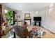 Comfortable living room with a large window, and fireplace at 46 W Belle Isle Rd, Atlanta, GA 30342