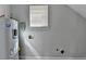 Bright laundry area with water heater and hookups, ready for efficient chore management at 73 Atlanta Sw Ave, Atlanta, GA 30315