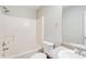 Bathroom area with a shower and vanity area at 1909 Sawgrass Dr, Hampton, GA 30228
