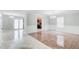 Elegant dining room featuring beautiful floors and wainscoting detail at 1909 Sawgrass Dr, Hampton, GA 30228