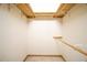 Walk in closet with a skylight and clothing racks at 2410 Deep Shoals Cir, Decatur, GA 30034