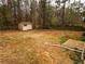 Backyard featuring a storage shed at 284 Southern Trace Way, Rockmart, GA 30153