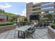 Outdoor patio with dining table and outdoor kitchen at 3445 Stratford Ne Rd # 2504, Atlanta, GA 30326