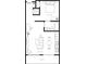 Layout showcases a cozy studio with an open living area, efficient kitchen, and convenient laundry access at 567 Ponce De Leon Ne Ave # 506, Atlanta, GA 30308
