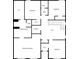 Floor plan of the second floor shows multiple bedrooms and bathrooms at 6028 Providence Dr, Union City, GA 30291