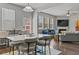 Bright and spacious living room with an open concept design and modern furniture at 6028 Providence Dr, Union City, GA 30291