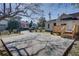 Spacious backyard with concrete patio and wood deck, ideal for outdoor enjoyment at 1627 Walker Ave, College Park, GA 30337