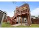 Multi-level deck and patio in a well-maintained backyard, perfect for entertaining and outdoor living at 2605 Jacobean Rd, Acworth, GA 30101