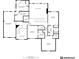 Floor plan highlighting the layout of bedrooms, bathrooms, and primary suite with closet at 4073 Hickory Fairway Dr, Woodstock, GA 30188