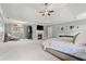 Spacious main bedroom featuring a fireplace, sitting area, and large windows for natural light at 13142 Overlook Pass, Roswell, GA 30075