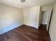 Bedroom with hardwood floors and a closet at 2695 Lindsey Oak Ln, Lawrenceville, GA 30044