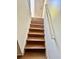 Wooden stairs lead to the house's entrance at 2695 Lindsey Oak Ln, Lawrenceville, GA 30044