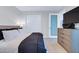 Relaxing bedroom with cozy carpet, large closet, and contemporary furniture at 45 Ivan Allen Jr Nw Blvd # 1704, Atlanta, GA 30308